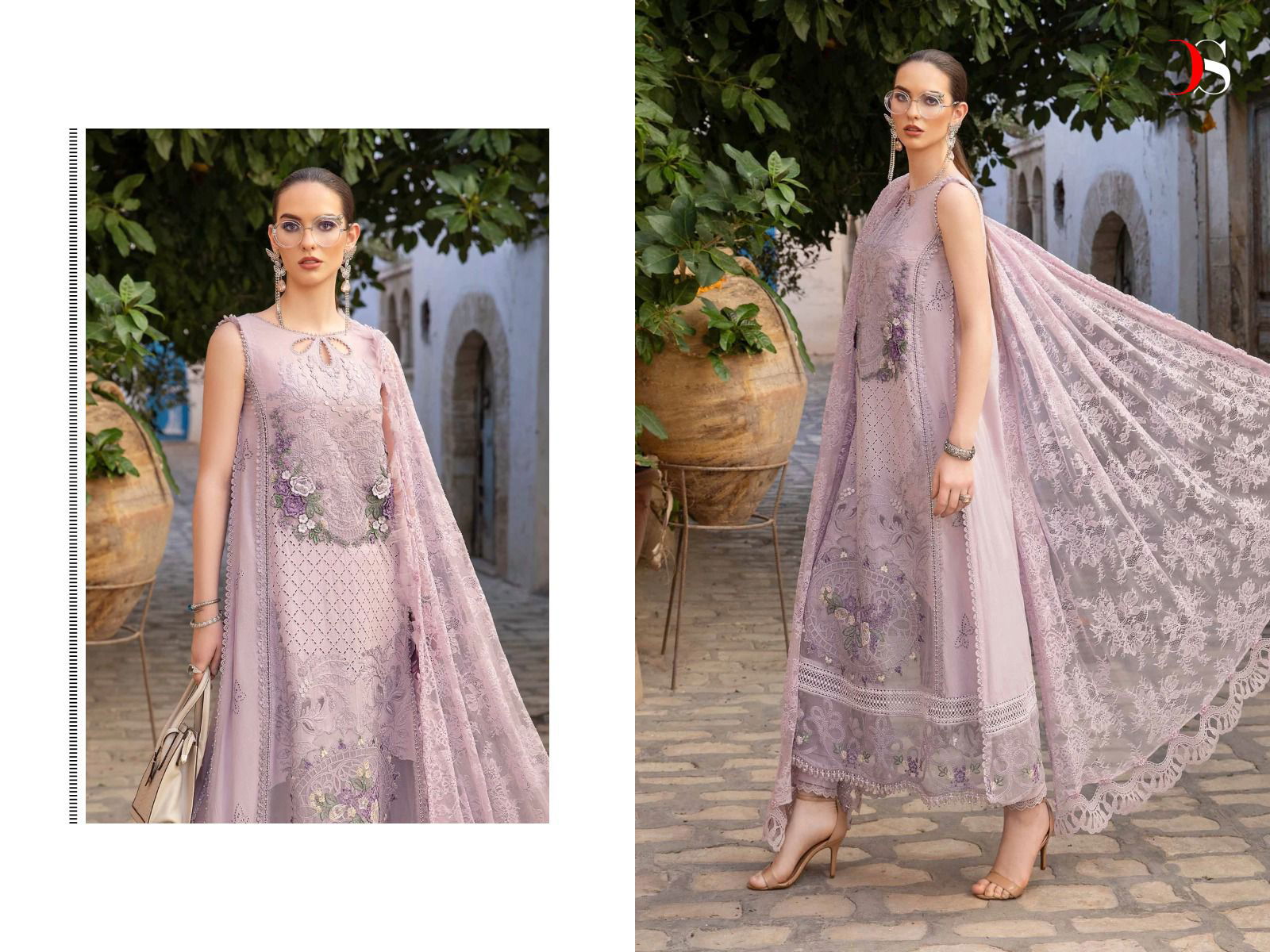 Maria B Voyage Lawn 24 2 by Deepsy Suits Cotton Embroidery Pakistani Suits Wholesale Shop in Surat